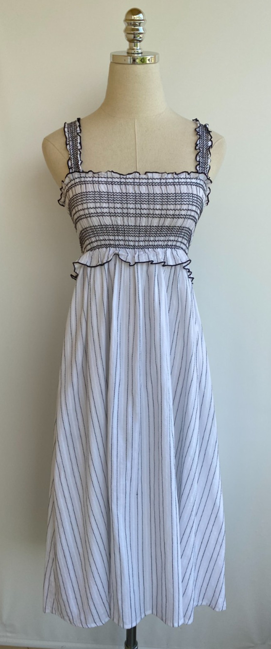 PINKO White Cotton Dress Size S